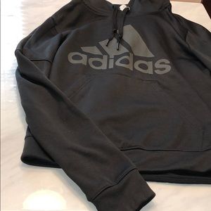 adidas black sweatshirt
